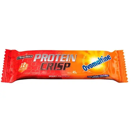 Barrinha Protein Crisp Caixa 1 Unidade de 45g Integralmedica Ovomaltine