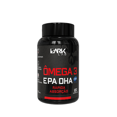Ômega 3 Epa Dha 120 Cápsulas - Dark Lab