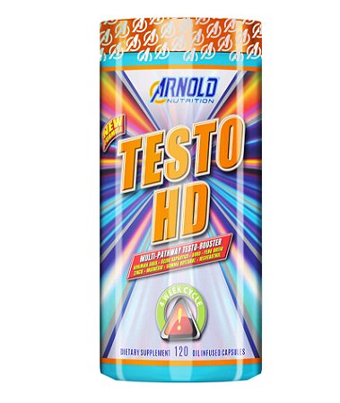 Testo HD 120 Cápsulas - Arnold Nutrition