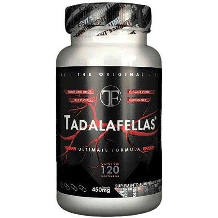 Tadalafellas Vasodilatador 120 cápsulas Pré Treino - Power Supplements