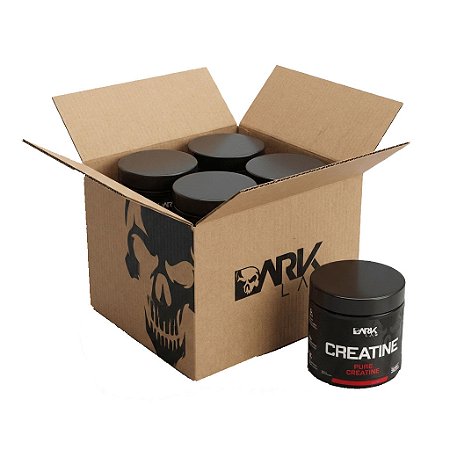 Creatina Pura 100% Monohidratada 300g Dark Lab - Caixa com 5 unidades