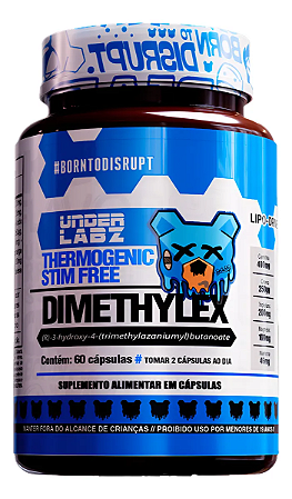 Dimethylex Stim Free Under Labz S/ Cafeína L Carnitina Cromo