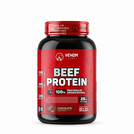 Beef Protein (Proteína da Carne) 900g - Venom Labs - Chocolate