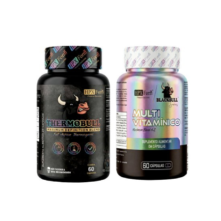 Thermo Bull 60 Cápsulas - HPX Form + Multivitamínico 60 Cápsulas - HPX Form