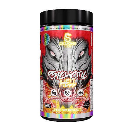 Psichotic Hell - 300g Fruit Punch - Demons Lab