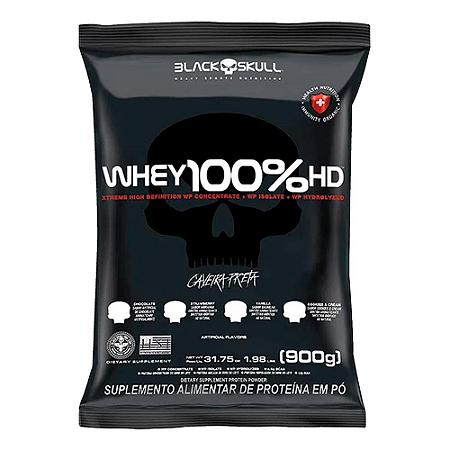 Whey 3w - Refil 900g - Black Skull