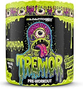 Tremor Pré Treino 240g | 40 doses - Adaptogen Science