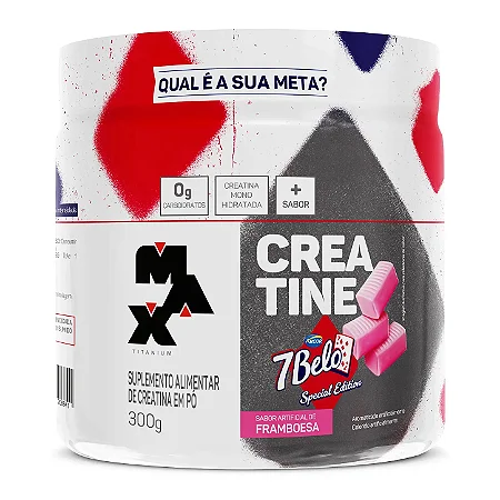 Creatina Monohidrata 7Belo (300g) - Max Titanium