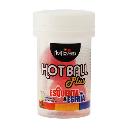 HOT BALL PLUS BOLINHA ESQUENTA ESFRIA 04G HOT FLOWERS