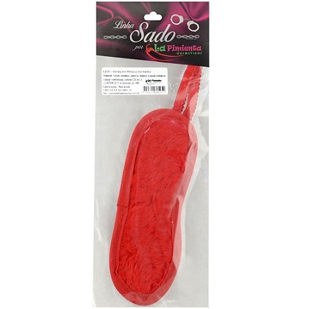 VENDA SENSUAL EM PELÚCIA LA PIMIENTA