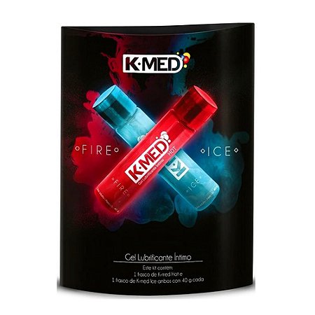 GEL LUBRIFICANTE ÍNTIMO FIRE E ICE K-MED