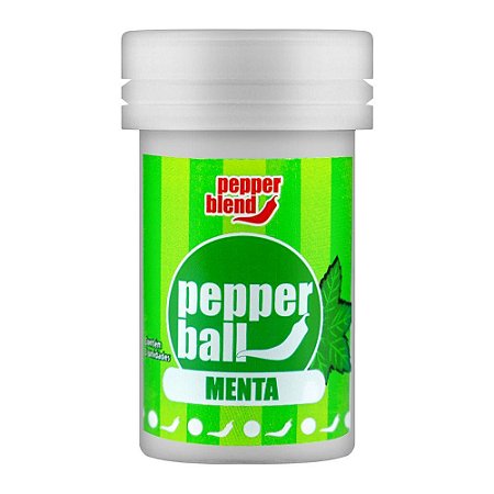 PEPPER BALL BOLINHA MENTA COM 2 UNIDADES PEPPER BLEND