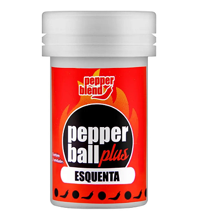 PEPPER BALL BOLINHA ESQUENTA COM 2 UNIDADES PEPPER BLEND