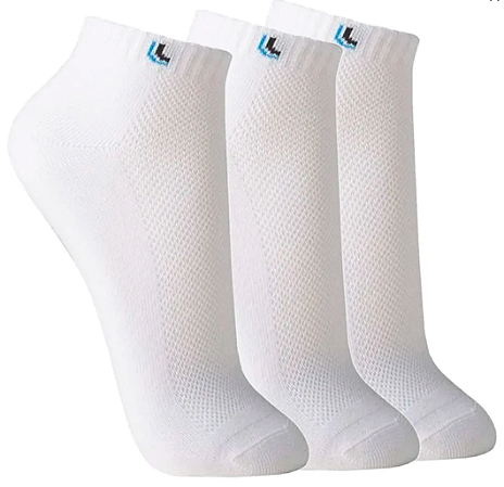 Kit Meia Walk Unissex 3 Unidades Lupo