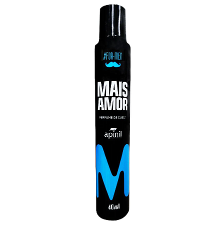 Perfume de Cueca Aromático Mais Amor 40ml Apinil Cosméticos