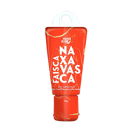 Faísca na Xavasca Gel Comestível Super Hot 18g Pepper Blend