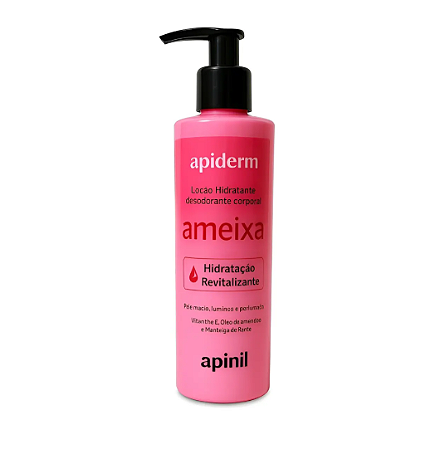 Loção Hidratante Ameixa com Vitamina e Óleo de Amêndoas e Manteiga de Karitê 180g Apinil Cosméticos