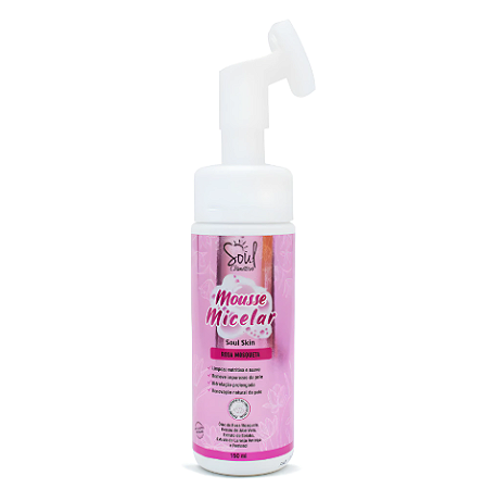 Mousse Micelar Rosa Mosqueta 150ml Soul