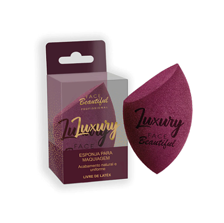 Esponja Maquiagem Luxury Face Beautiful