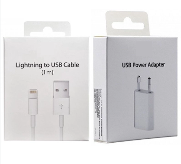Kit Carregador de iPhone 5w (Foxconn)