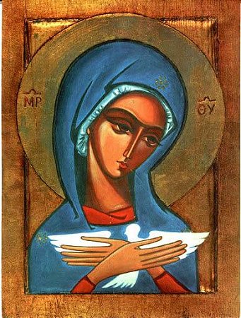 Ícone Nossa Senhora Esposa do Espírito