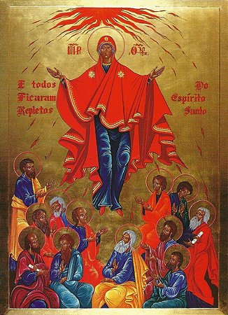Ícone Nossa Senhora de Pentecostes