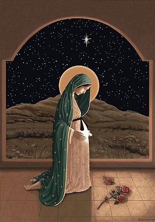 Ícone Nossa Senhora Grávida