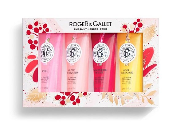 Coffret com 4 Gel Douche 50 ml