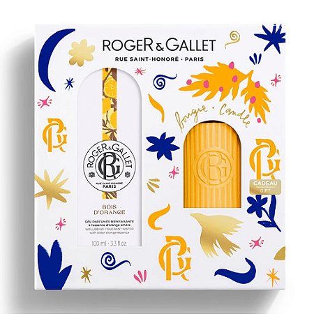 Coffret Bois D'Orange 100 ml. + Vela Perfumada 75 g
