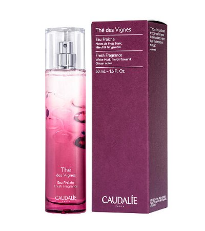 Eau Fraiche Thé Des Vignes  50 ml - Fragrância Sensual - Caudalíe