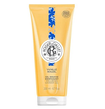 Roger&Gallet Vanille Soleil Gel de Duche Perfumado Naturalmente Relaxante 200 ml