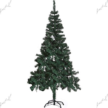 Arvore de Natal 1,80 M 400 Galhos Tradicional Verde Premium