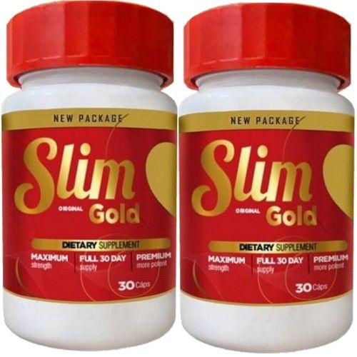 Slim Gold 30 cáps - Kit com 2 unidades