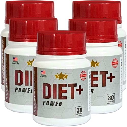 Diet + Power 30 cáps - kit com 5 unidades