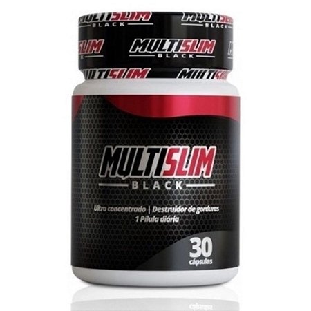 Multislim Black 30 cáps
