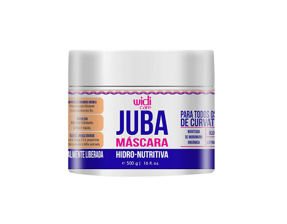 Mascara De Tratamento Hidro Nutritiva Juba Widi Care 500g