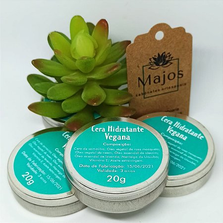 Cera Hidratante Vegana