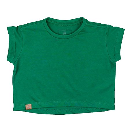 Blusa Cropped Verde