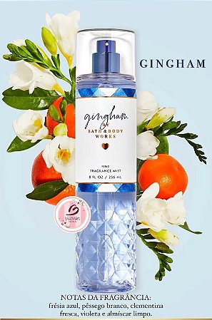 0 Cheiro de Riqueza! Body Splash Gingham 236ml - Bath & Body Works