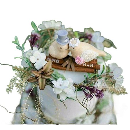 Topo de bolo de casamento