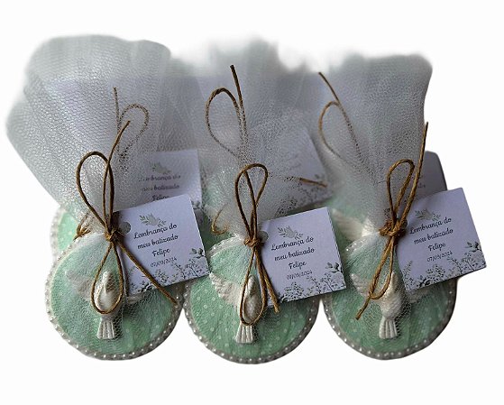 Lembrancinha de batizado personalizada