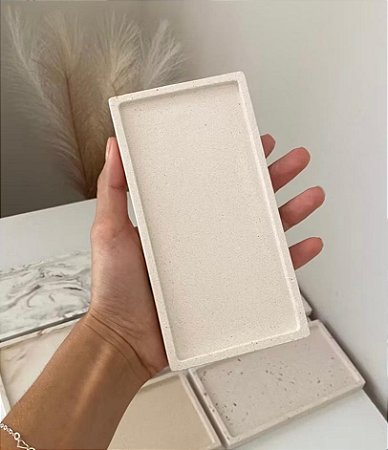 Bandeja retangular 9X17,7