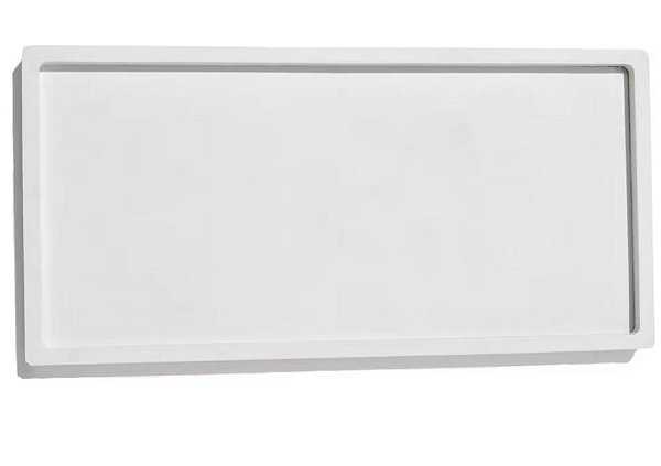 Bandeja retangular 11X23,7