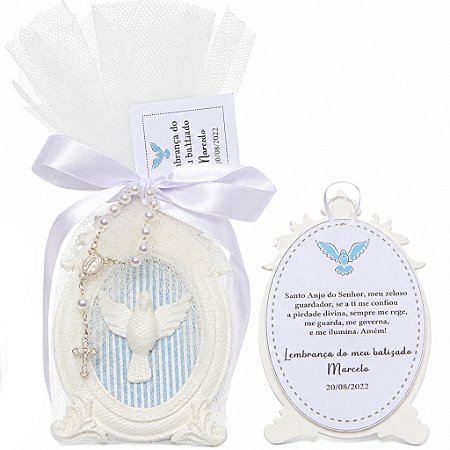 Lembrancinha de Batizado mini quadro