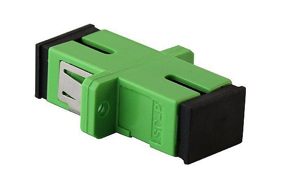 ADAPTADOR-ACLOPADOR SIMPLEX - FIBRA OTICA SC/APC - KIT COM 50 UNIDADES