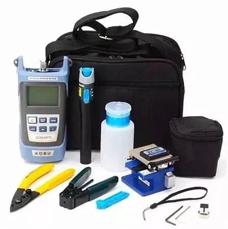 KIT FERRAMENTAS - FIBRA OTICA