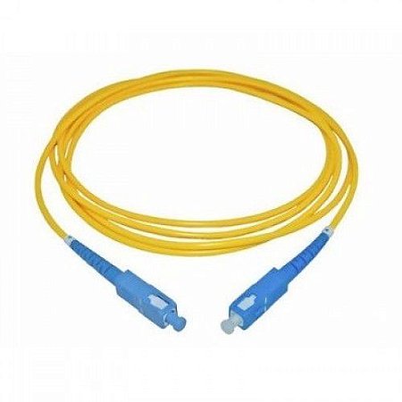 CORDÃO OPTICO - PACHT CORD SC/UPC - Cabo de Fibra Ótica c/ Conector