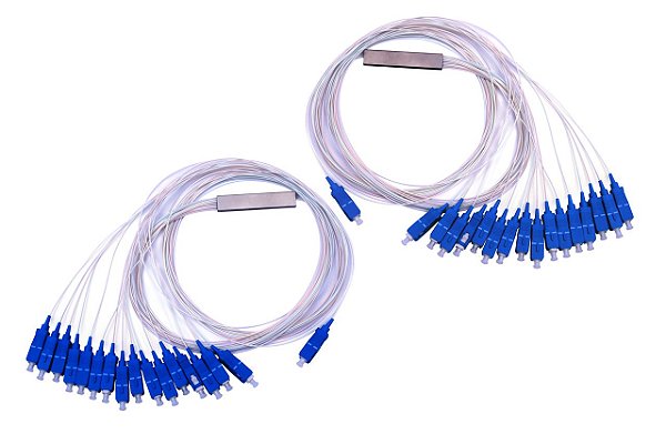 SPLITTER CONECTORIZADO SC/UPC 1X16 - AZUL