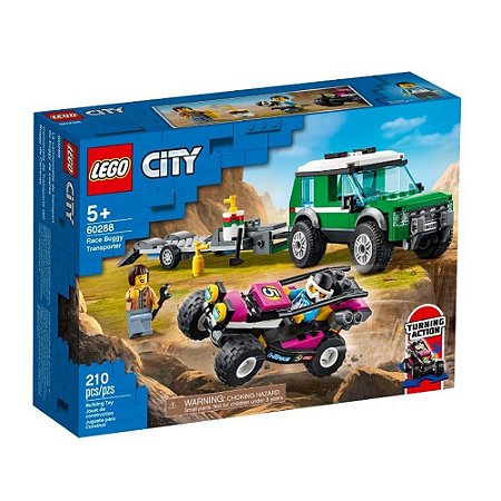 Lego City Transportador De Buggy De Corrida 60288