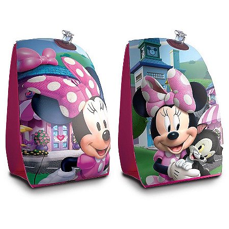 Boia De Braco Infantil Disney Minnie 29x15 Rosa - Etitoys